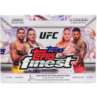Sport Cards - UFC Topps Finest 2024 Blaster - Fan - Tastic Cards & Comics - Topps