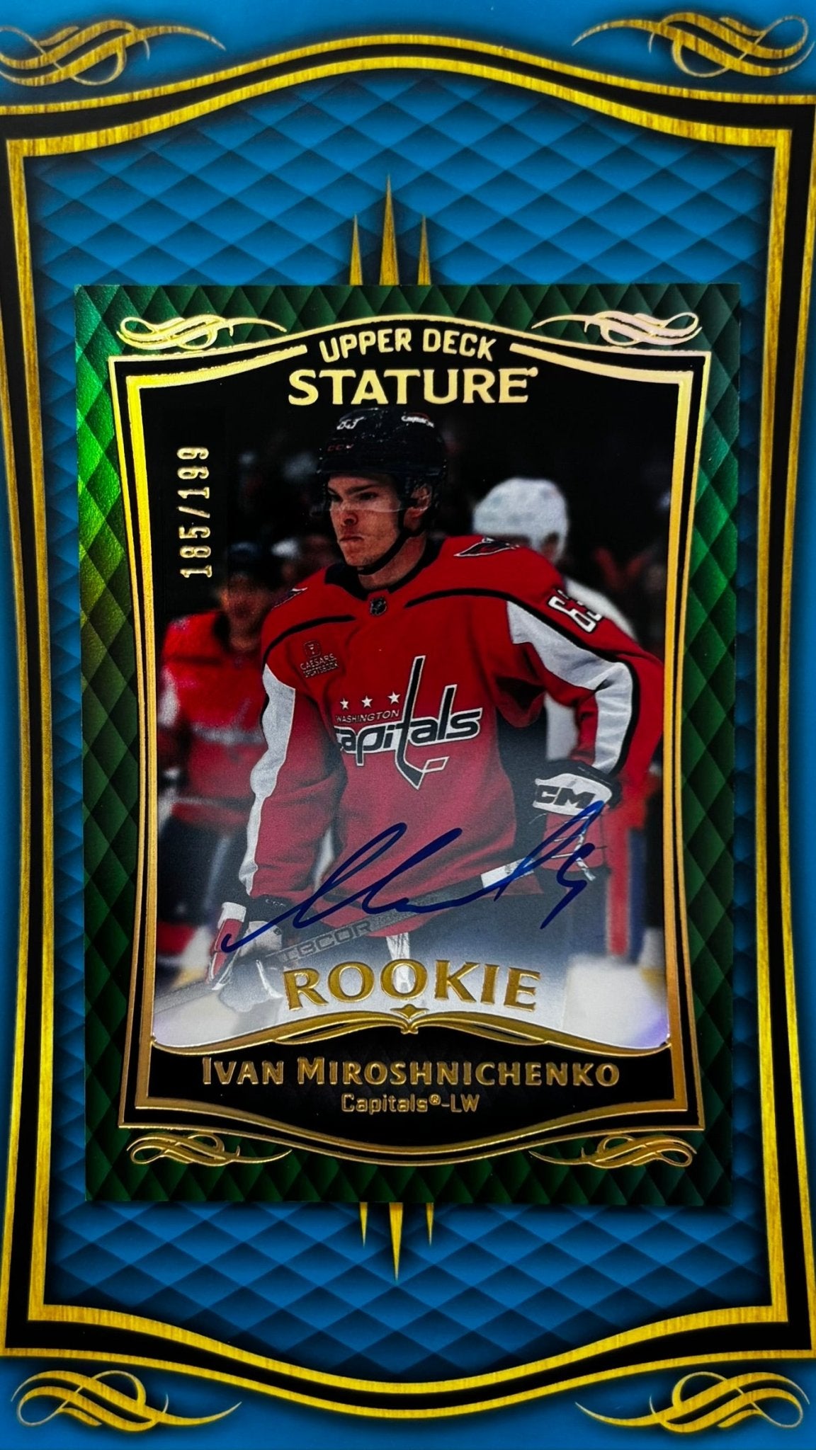 Sport Cards - Ivan Miroschnichenko - 2025 Stature - RC Auto /199 Green - 33 - Fan - Tastic Cards & Comics - Upper Deck