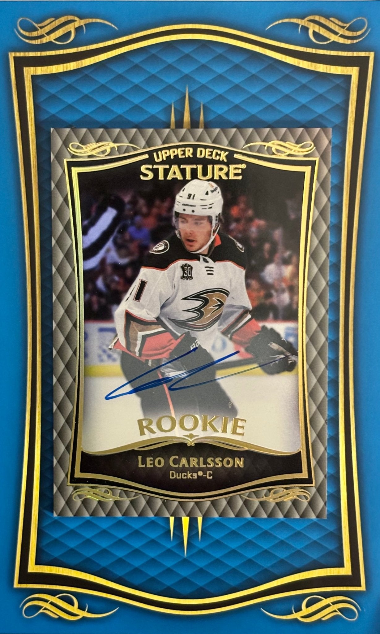 Sport Cards - Leo Carlsson - 2025 Upper Deck Stature Green Autograph - 43 - Fan - Tastic Cards & Comics - Upper Deck