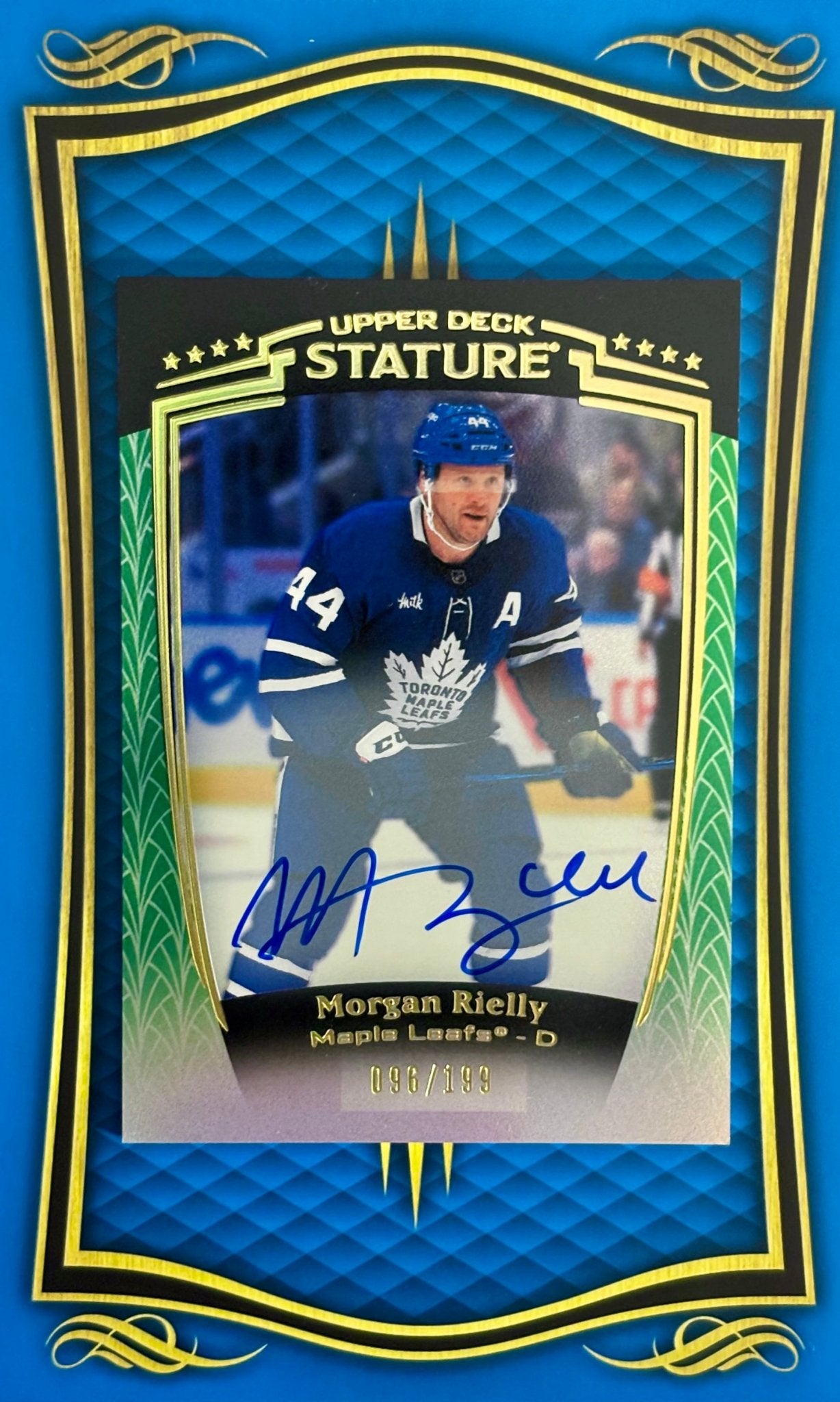 Sport Cards - Morgan Reilly - 2025 Upper Deck Stature Green Autograph - 4 - Fan - Tastic Cards & Comics - Upper Deck