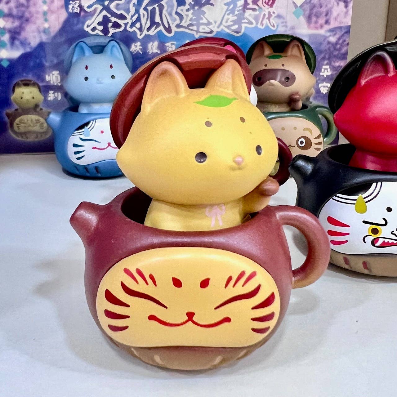 Toys and Models - Fox in Teapot Blind Box - Fan - Tastic Cards & Comics - BCmini