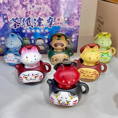 Toys and Models - Fox in Teapot Blind Box - Fan - Tastic Cards & Comics - BCmini