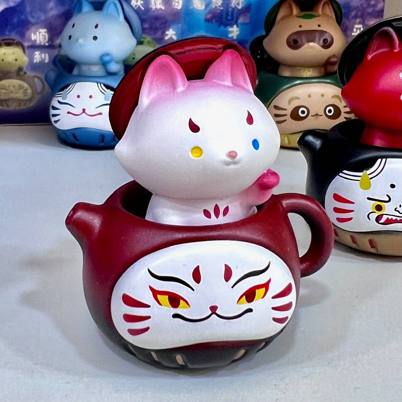 Toys and Models - Fox in Teapot Blind Box - Fan - Tastic Cards & Comics - BCmini