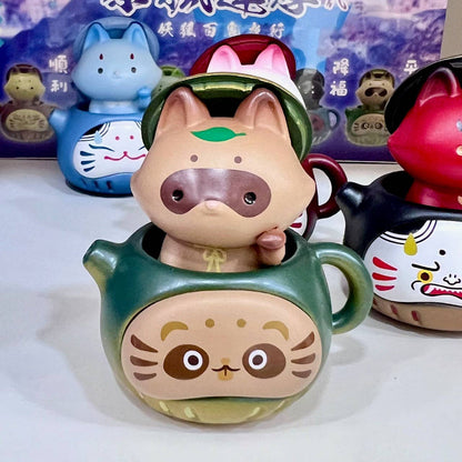 Toys and Models - Fox in Teapot Blind Box - Fan - Tastic Cards & Comics - BCmini