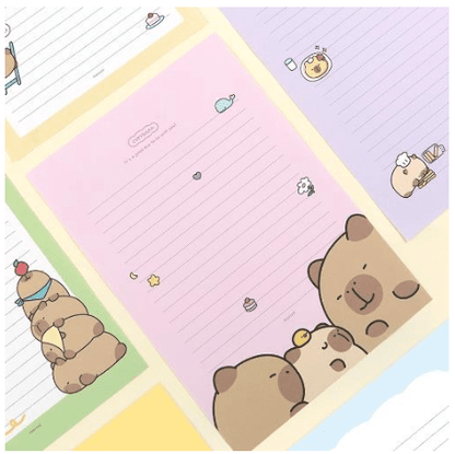 Toys and Models - CAPYBARA LETTER SET - Fan - Tastic Cards & Comics - BCZShop