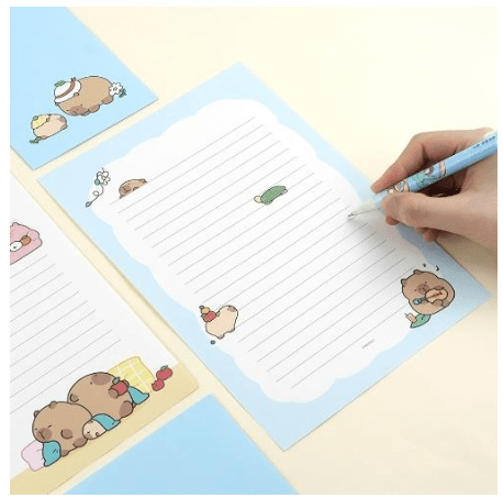 Toys and Models - CAPYBARA LETTER SET - Fan - Tastic Cards & Comics - BCZShop