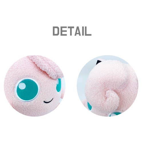 Toys and Models - POKEMON JIGGLYPUFF CURLY FABRIC PLUSH - Fan - Tastic Cards & Comics - BCZShop