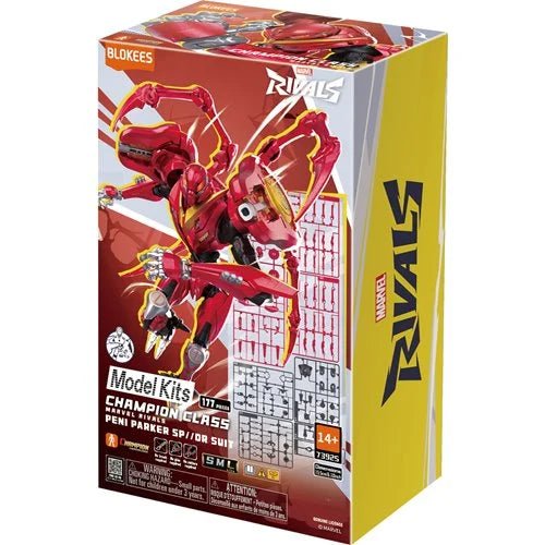 Toys and Models - Marvel Rivals Peni Parker SP//DR Suit Champion Class 09 Deluxe Model Kit - Fan-Tastic Cards & Comics - Blokees