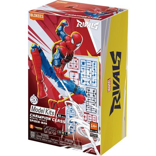 Toys and Models - Marvel Rivals Spider-Man Champion Class CC06 Blokees Model Kit - Fan-Tastic Cards & Comics - Blokees