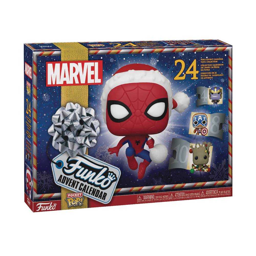 Toys and Models - Funko Advent Calendar 2022 Marvel Holiday - Fan - Tastic Cards & Comics - FUNKO
