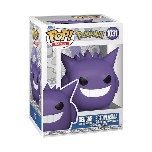 Toys and Models - Pop Games Pokemon Gengar Figure - Fan - Tastic Cards & Comics - FUNKO