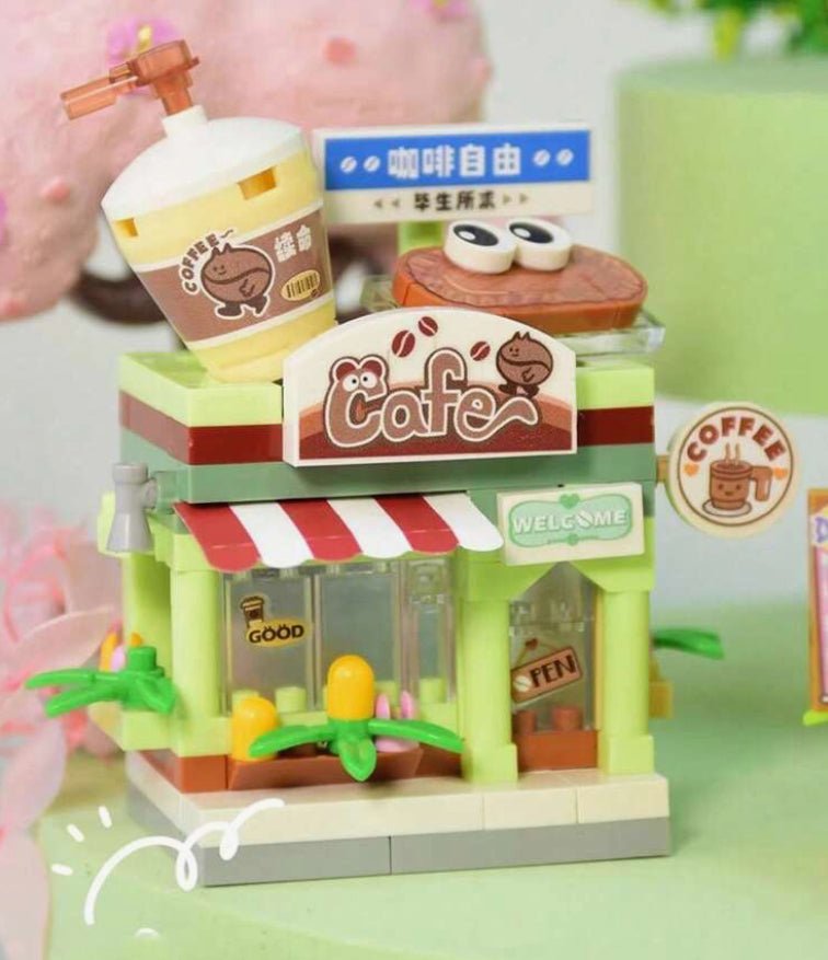 Toys and Models - Kawaii Brick Building Set - Fan - Tastic Cards & Comics - Loz