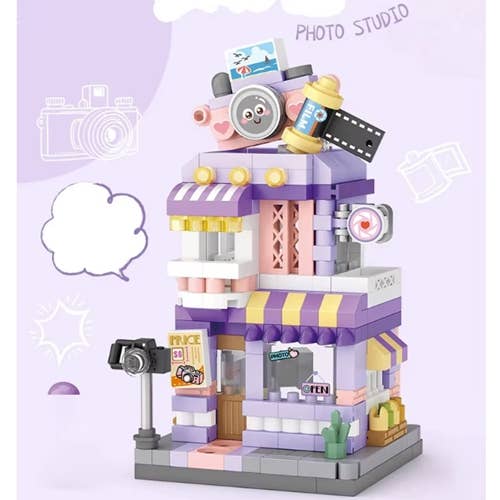 Toys and Models - LOZ MICRO STREET MINI PHOTO STUDIO - Fan-Tastic Cards & Comics - Loz