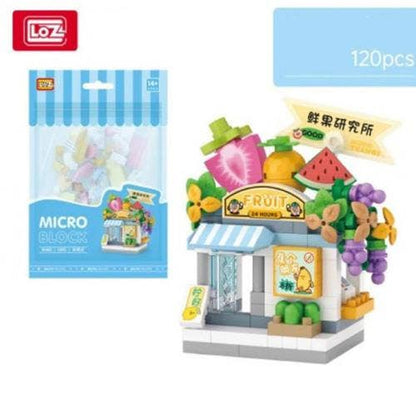 Toys and Models - LOZ MINI CITY SHOP - FRUIT SHOP - Fan-Tastic Cards & Comics - Loz