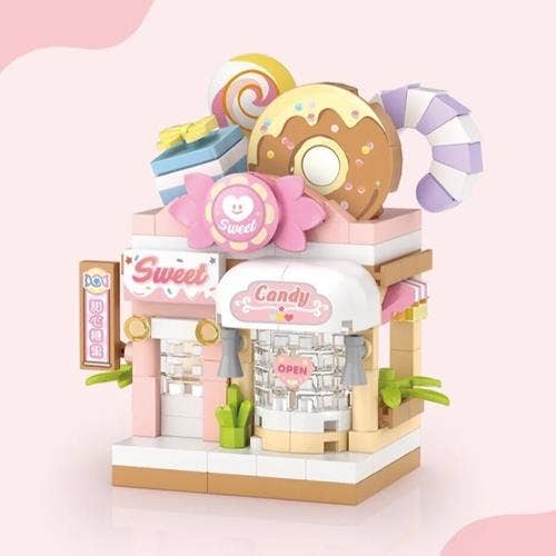 Toys and Models - LOZ MINI CITY SHOP - SWEET SHOP - Fan-Tastic Cards & Comics - Loz