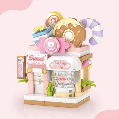 Toys and Models - LOZ MINI CITY SHOP - SWEET SHOP - Fan-Tastic Cards & Comics - Loz