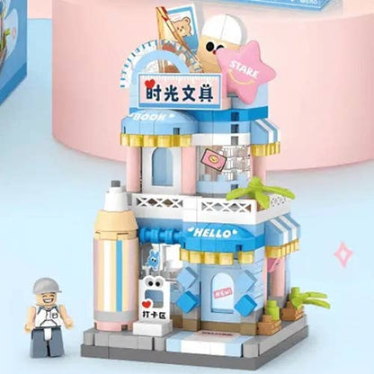 Toys and Models - LOZ STREET MINI MICRO BLOCK STATIONERY STORE - Fan-Tastic Cards & Comics - Loz