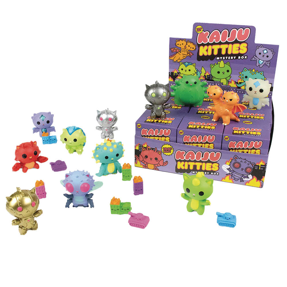 Toys and Models - Kaiju Kitties Mystery Box - Fan - Tastic Cards & Comics - OTHER PUBLISHERS