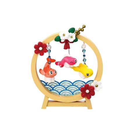 Toys and Models - Re-ment Pokemon Funwari Yurarin Ornament Swinging Decoration Blind Box - Fan-Tastic Cards & Comics - Re-ment