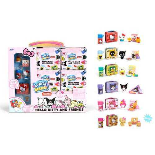 Toys and Models - Hello Kitty and Friends Lunch Buddies Blind Box - Fan-Tastic Cards & Comics - SANRIO