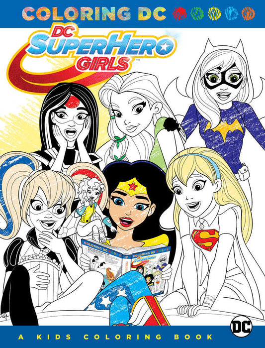 DC Super Hero Girls A Kids Coloring Book TPB