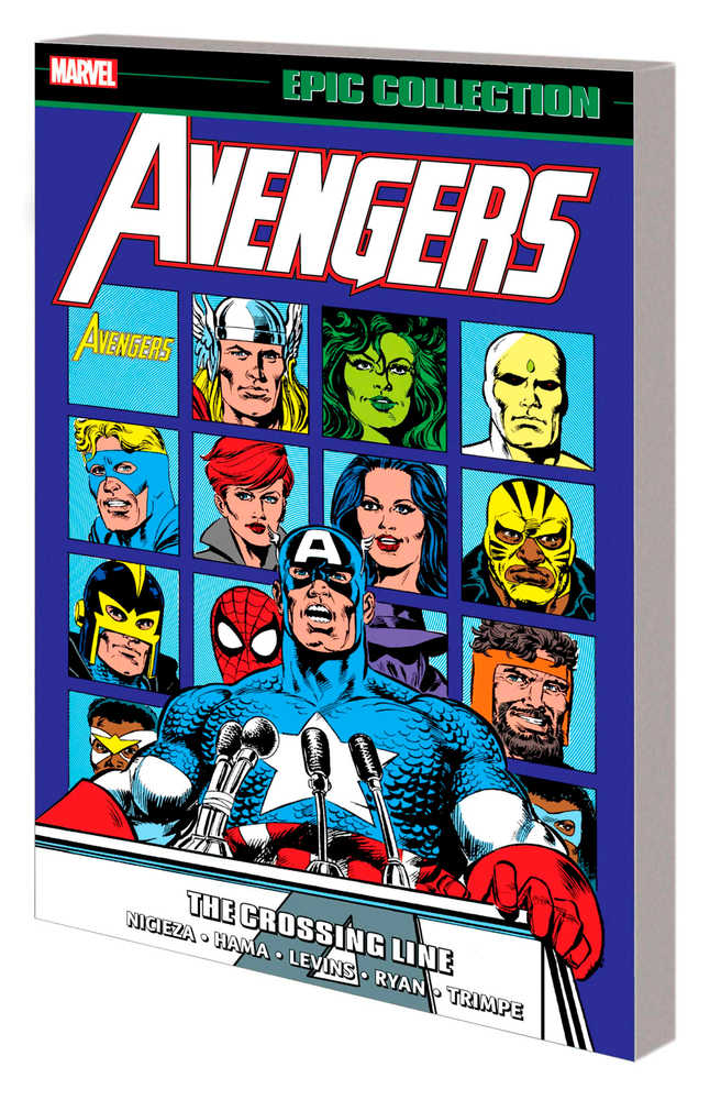 Avengers Epic Collector's TPB Crossing Line