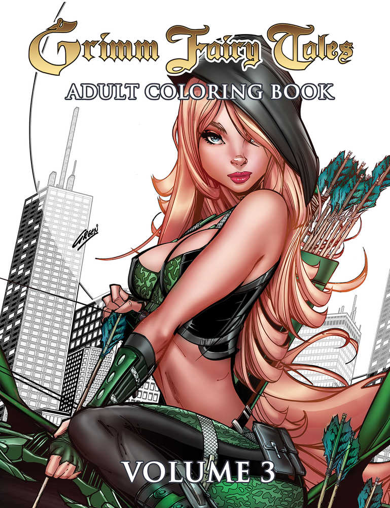 Grimm Fairy Tales Adult Coloring Book Volume 03