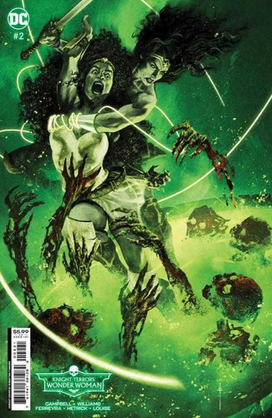 Knight Terrors Wonder Woman #2 (Of 2) Cover B Sebastian Fiumara Card Stock Variant