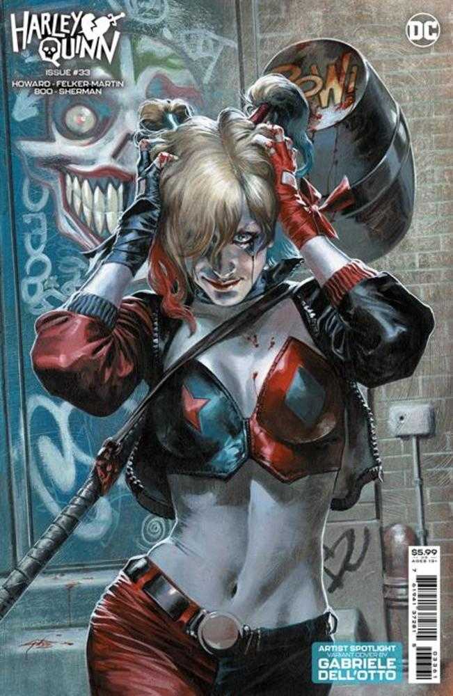 Harley Quinn #33 Cover C Gabriele Dell Otto Artist Spotlight Card Stock Variant