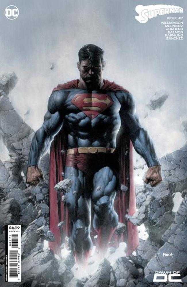 Superman #7 Cover E David Finch Card Stock Variant (#850)