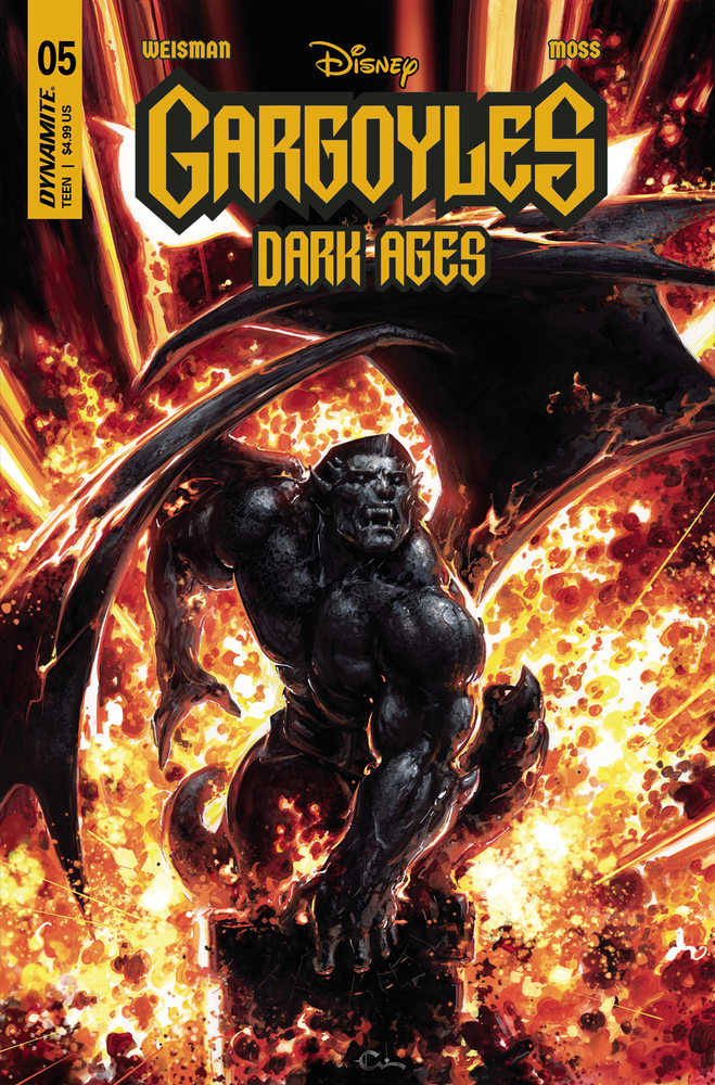 Gargoyles Dark Ages #5 Cover A Crain