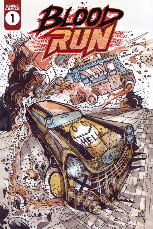 Blood Run #1 Cover A Stefano Cardoselli (Mature)