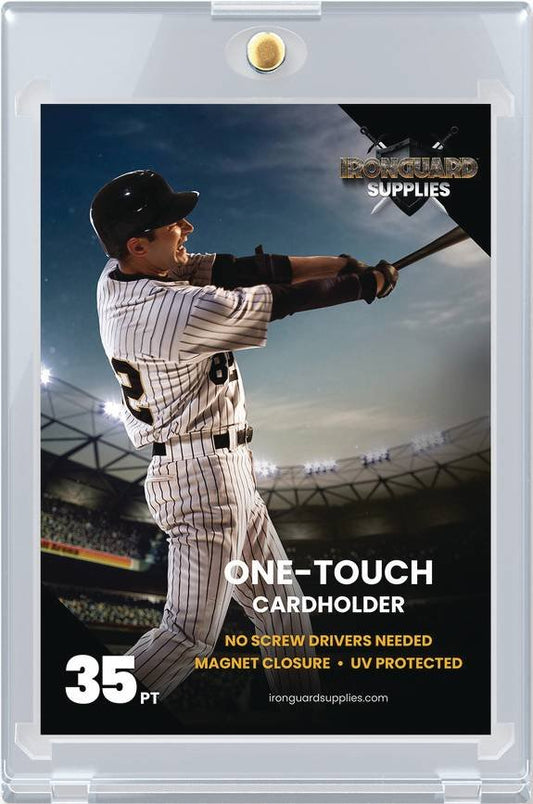 Card Supplies - Ironguard One - Touch 35pt Magnetic Card Holder - Fan - Tastic Cards & Comics - Diamond Select Toys