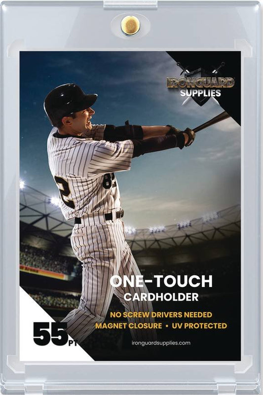 Card Supplies - Ironguard One - Touch 55pt Magnetic Card Holder - Fan - Tastic Cards & Comics - Diamond Select Toys