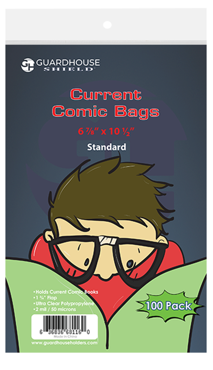 Shield Bag for Current Age Comics (Standard Size)