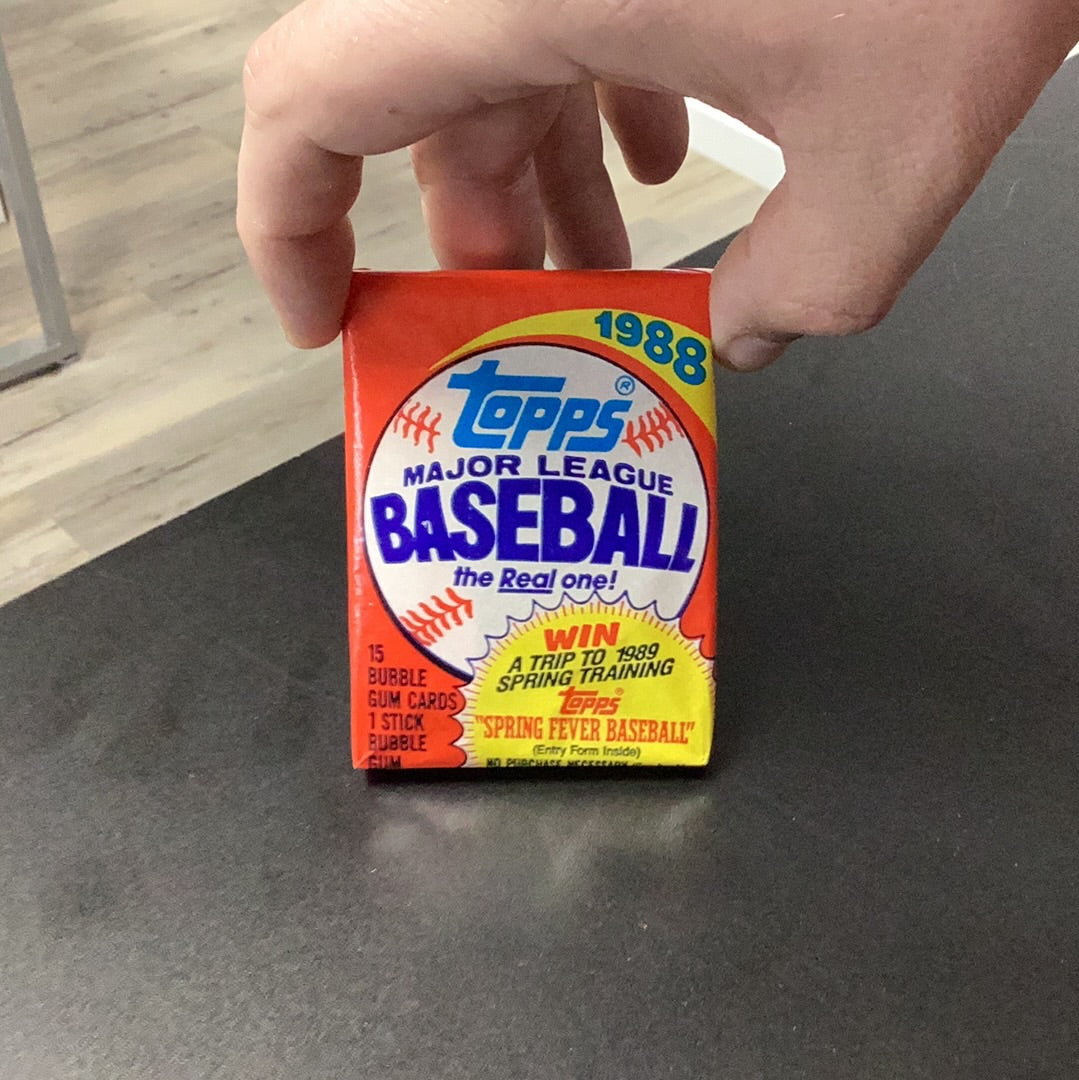 Topps 1988 Baseball w/gum