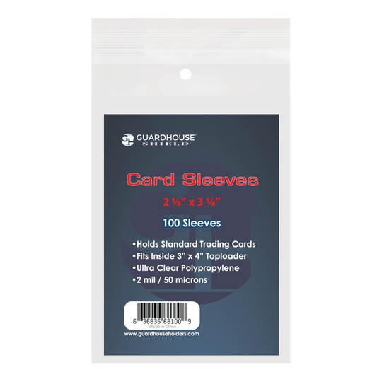 Shield Sleeve for Standard Trading Cards (Penny Sleeves)