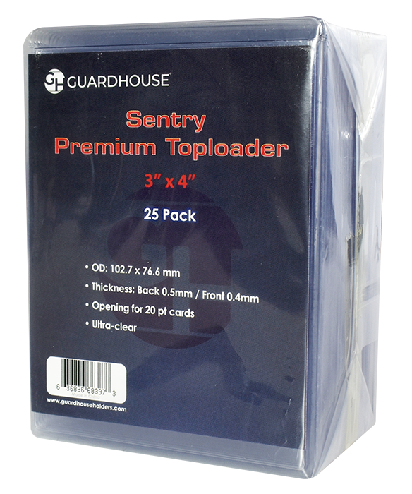 Sentry 3x4 Premium Toploader