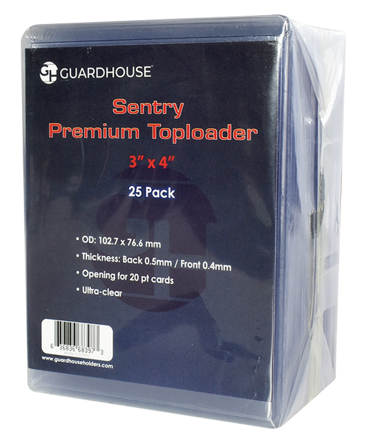 Sentry 3x4 Premium Toploader
