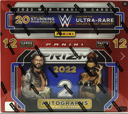 2022 Panini Prizm WWE Wrestling Hobby